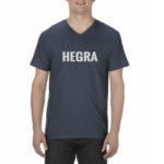 Navy Heather Color Ultimate V-Neck Tee